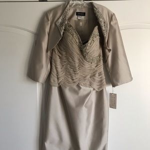 Jovani cocktail dress and jacket